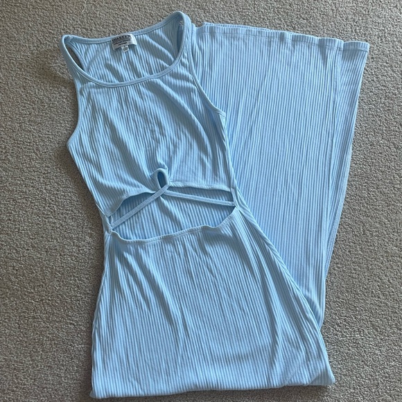 BLUE MAXI DRESS - Picture 3 of 5